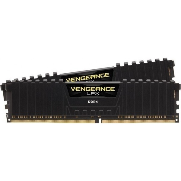 Corsair 16GB DDR4-2400 DIMM Kit, Memory (Black Vengeance LPX) (CMK16GX4M2A2400C16)  Corsair 16GB DDR4-2400 DIMM Kit, Memory (Black Vengeance LPX) (CMK16GX4M2A2400C16)